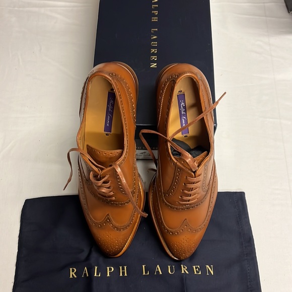 Ralph Lauren Purple Label Sully Lace Up Oxfords Loafers Dress Shoes: 39Bmade. - Picture 14 of 16